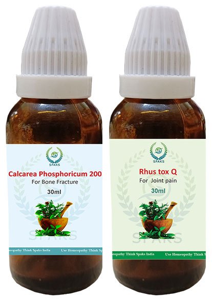 Calcarea Phos.200, Rhus Tox Q For Bone Fracture