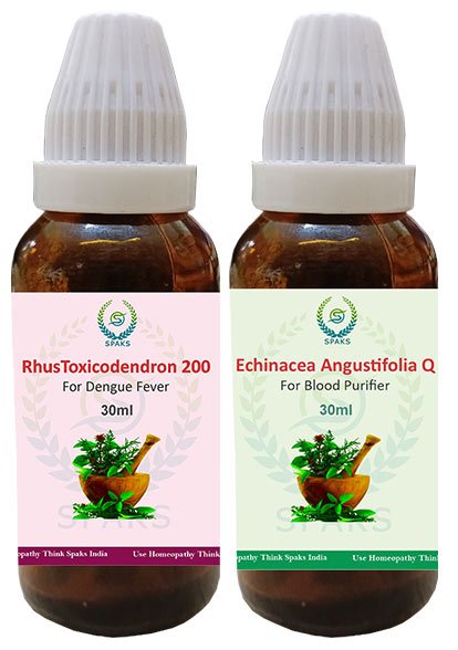 Rhus Toxicodendron 200, Echinacea Aug Q For Dengue Fever