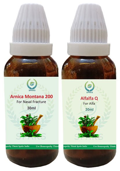 Arnica Montana 200, Alfafa Q For Nasal Fracture